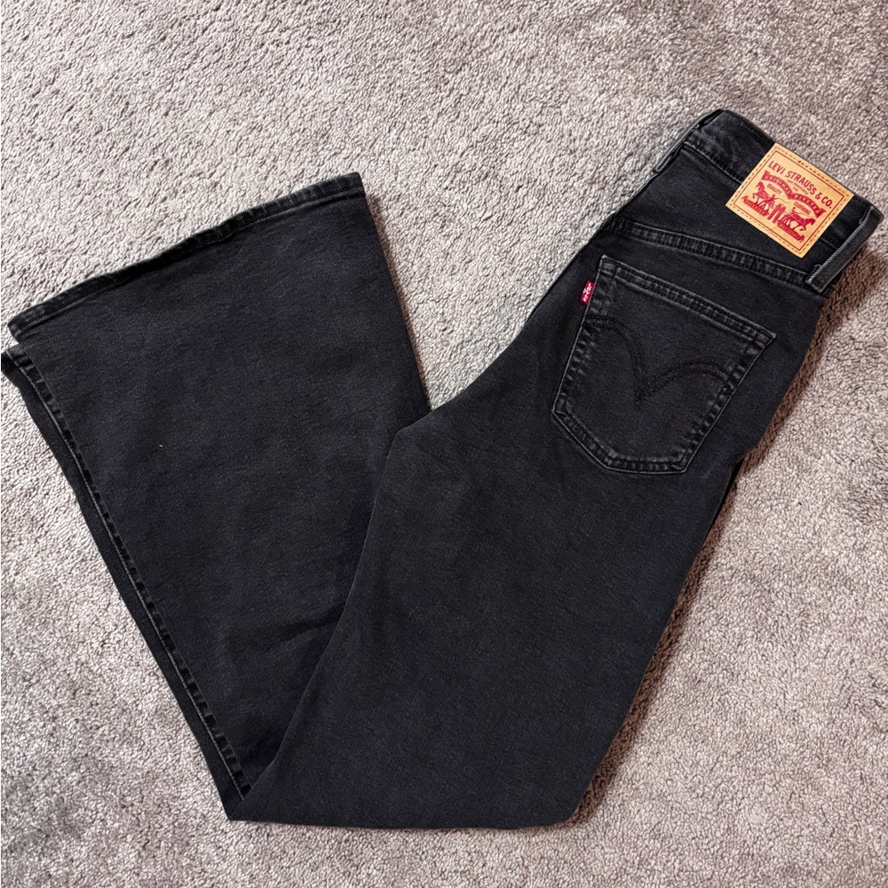 NWOT Levi’s Ribcage Bell Black Jeans - Picture 4 of 4